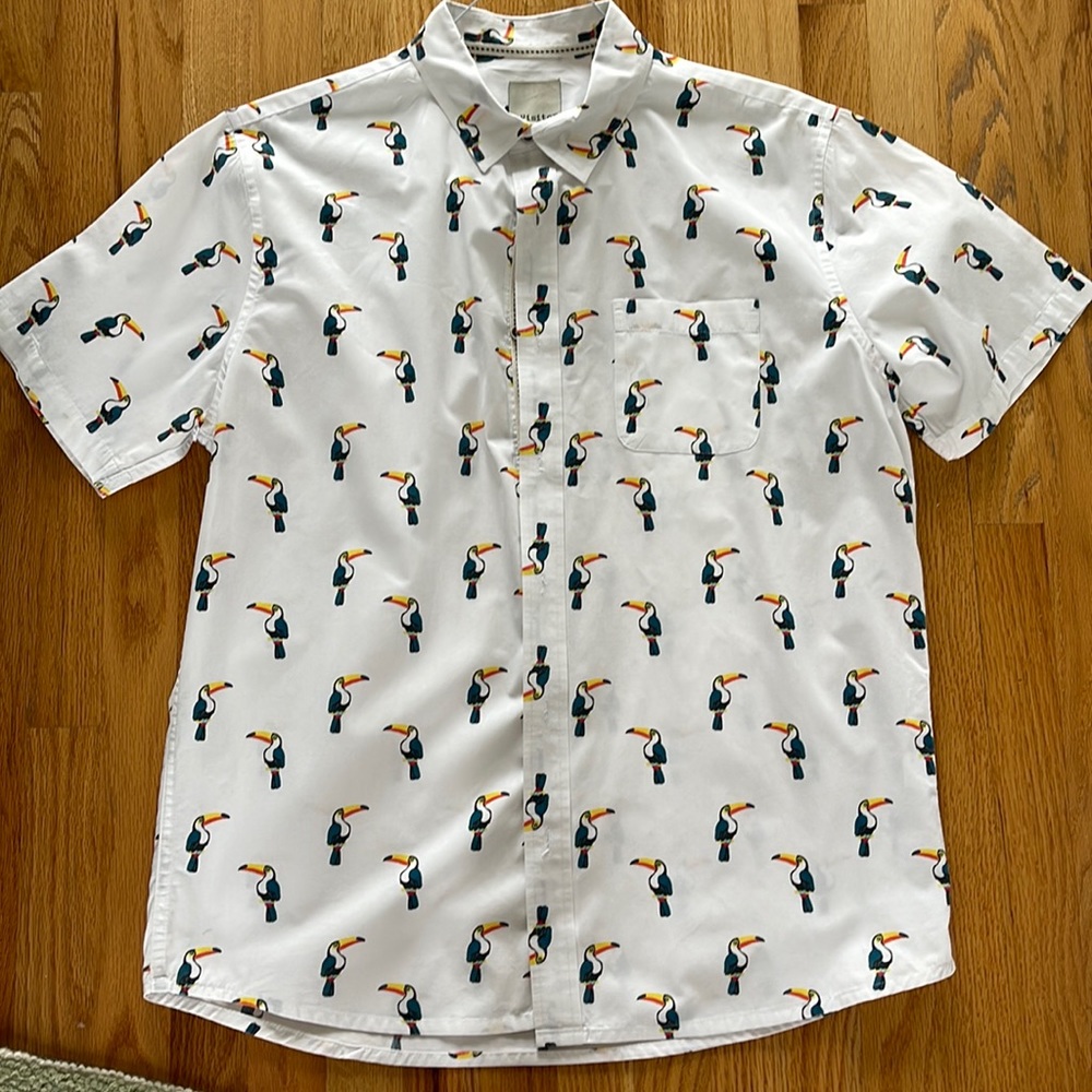Toucan button down